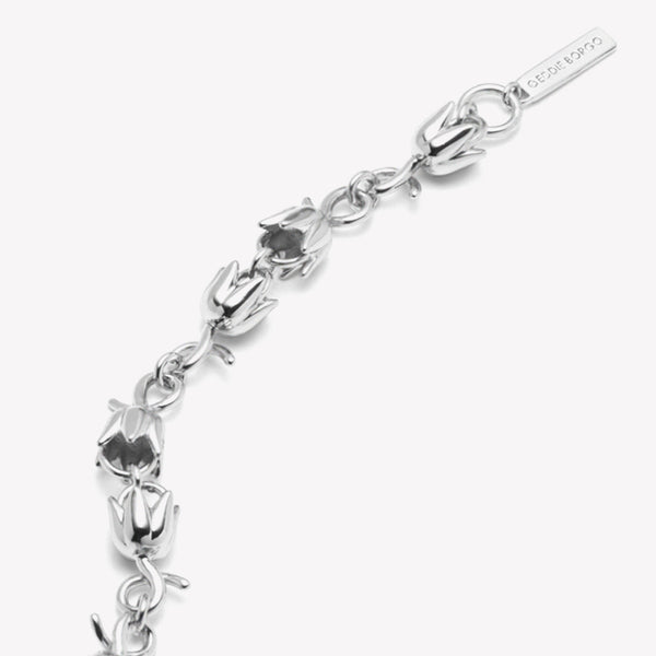 LILY OF THE VALLEY LINK BRACELET