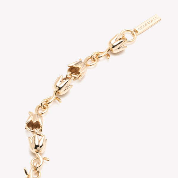 LILY OF THE VALLEY LINK BRACELET