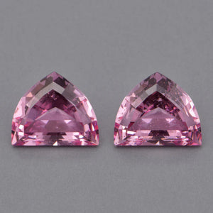 <p>palm earrings</p><span>antique spinels</span><span>circa 1940</span>