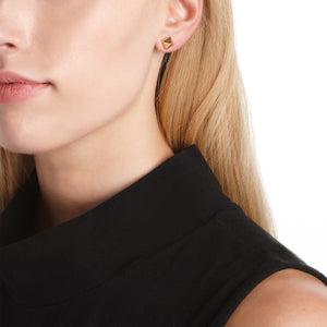 PYRAMID STUD EARRINGS