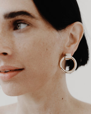 RIPPLE EARRINGS  |  CLIP ON