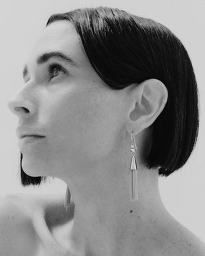 CONE TASSEL EARRINGS