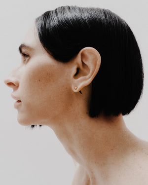 MINI DOME STUD EARRINGS