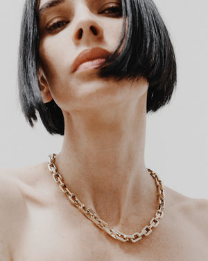 SUPRA LINK NECKLACE - 17 INCH LENGTH