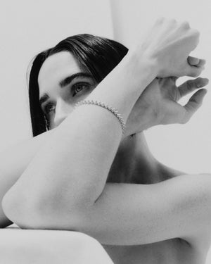 PAVÉ CONE TENNIS BRACELET