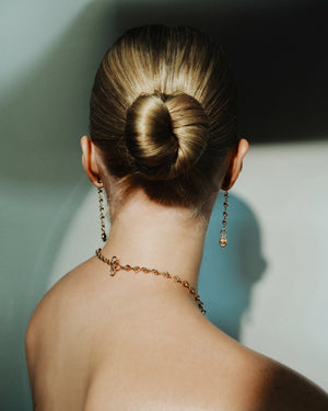 <p>frond charm necklace</p><span>vintage tourmaline</span><span>circa 1970</span>