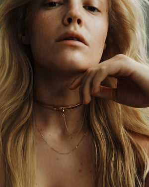 THIN SAFETY CHAIN CHOKER