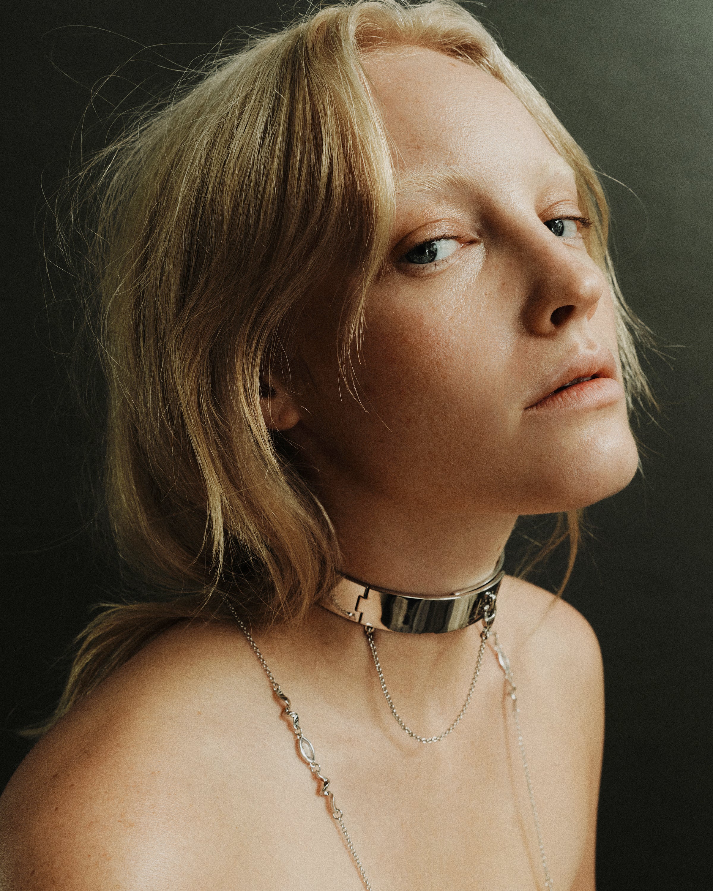 Safety Chain Choker Gold– EDDIE BORGO