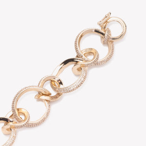 PAVÉ CURLED LINK BRACELET