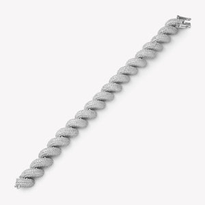 PAVÉ SMALL TORSADE BRACELET