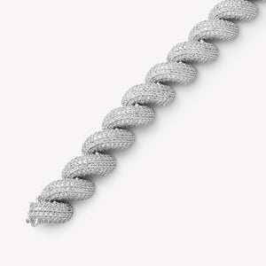 PAVÉ SMALL TORSADE BRACELET