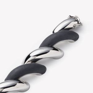 CLOISONNÉ LARGE TORSADE BRACELET