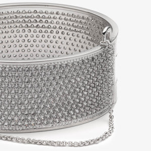 PAVÉ SAFETY CHAIN CUFF