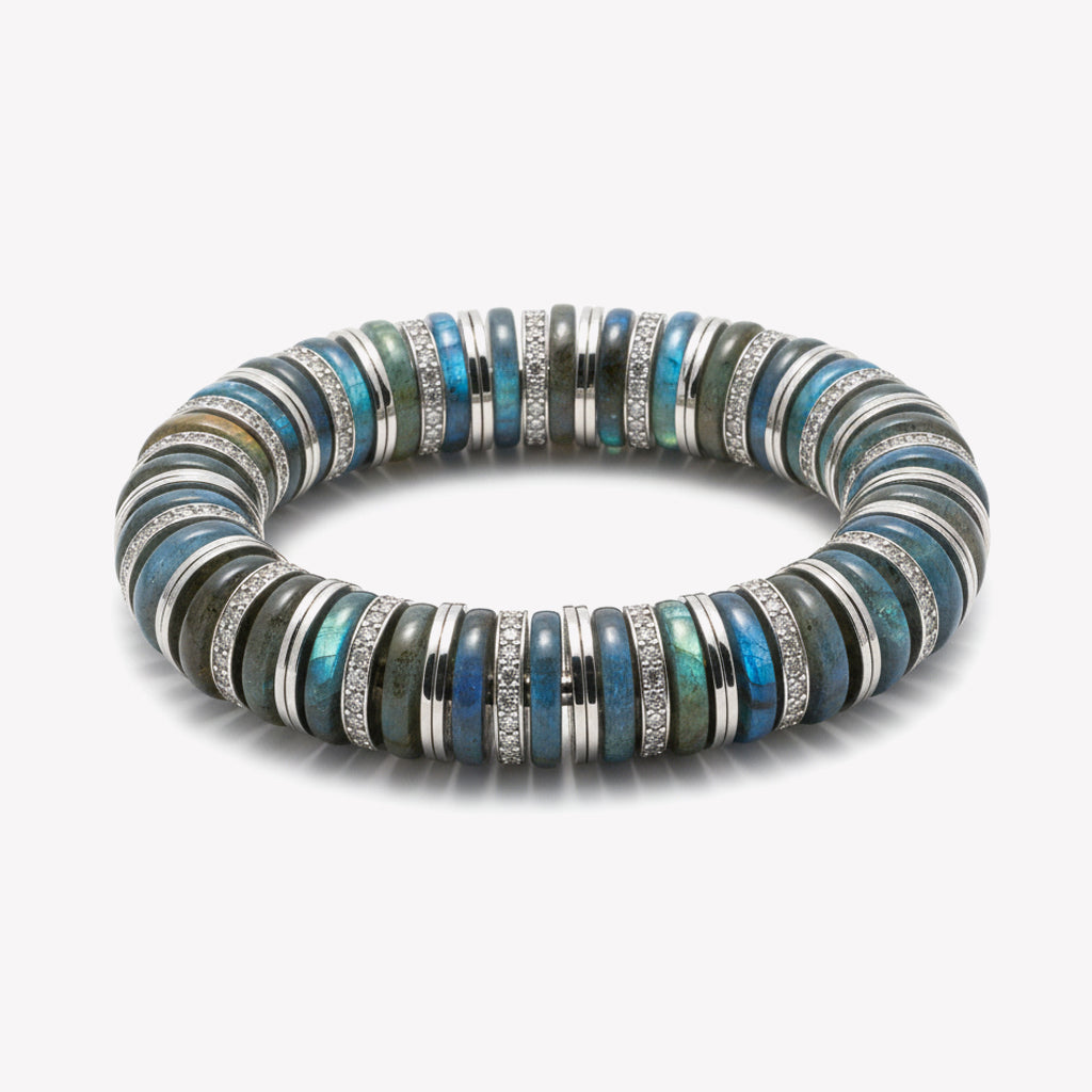 PAVÉ LENOX BRACELET - LABRADORITE