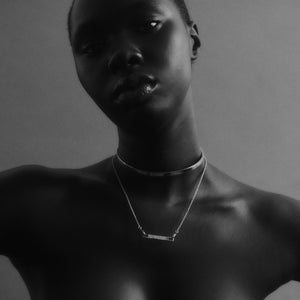 PAVÉ SAFETY CHAIN PENDANT