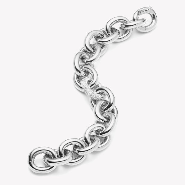 PAVÉ LINK CHAIN BRACELET