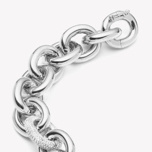 PAVÉ LINK CHAIN BRACELET