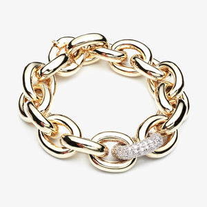 PAVÉ LINK CHAIN BRACELET