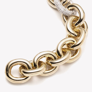 PAVÉ LINK CHAIN BRACELET