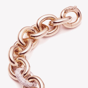 PAVÉ LINK CHAIN BRACELET