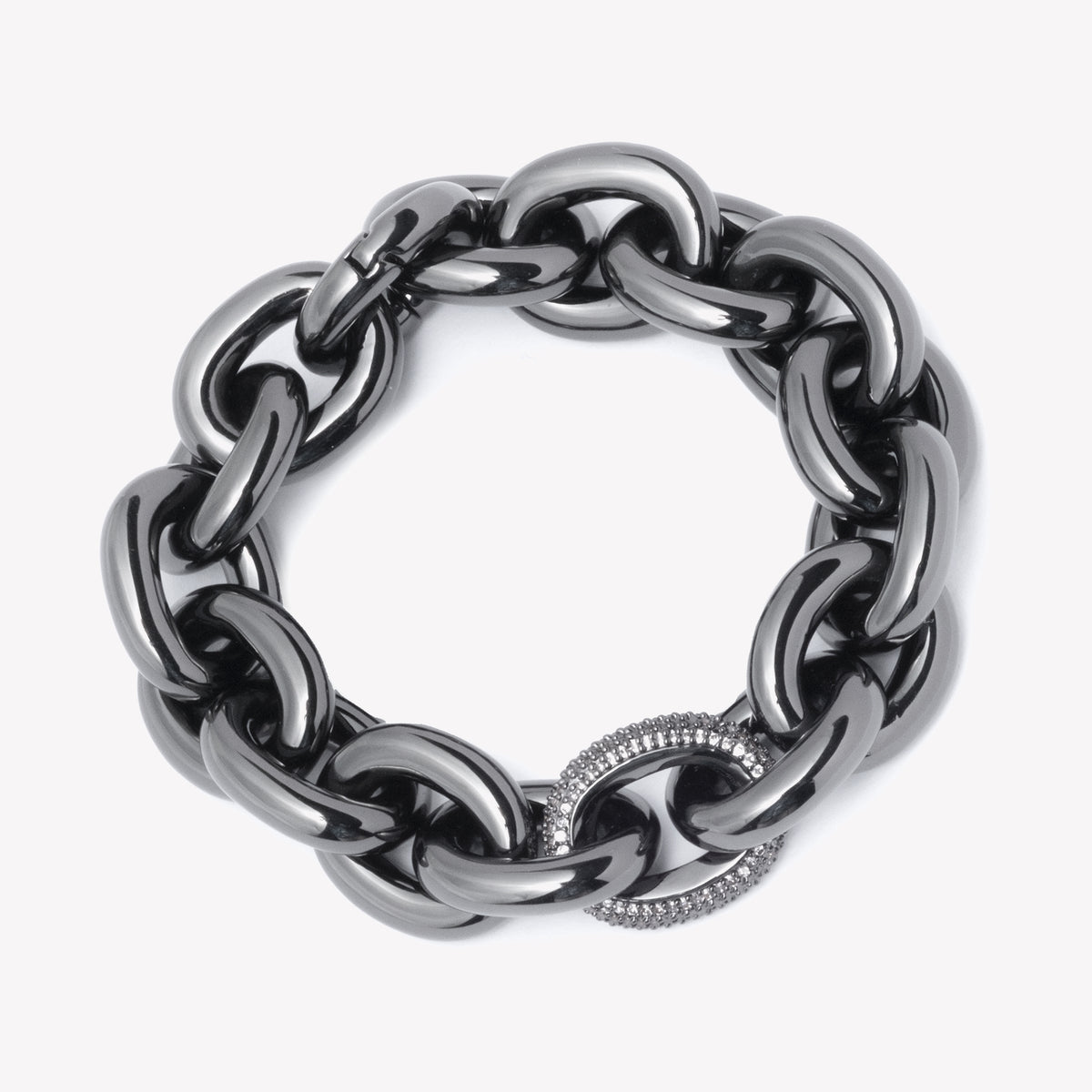 PAVÉ LINK CHAIN BRACELET