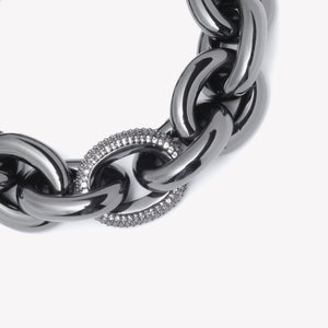 PAVÉ LINK CHAIN BRACELET