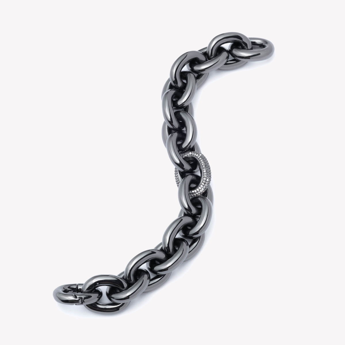 PAVÉ LINK CHAIN BRACELET