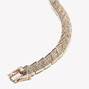 PAVÉ PYRAMID BRACELET