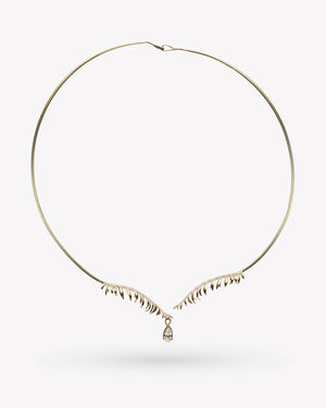 <p>frond collar</p><span>antique diamond</span><span>circa 1930</span>