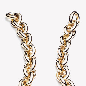 PAVÉ CABLE LINK NECKLACE