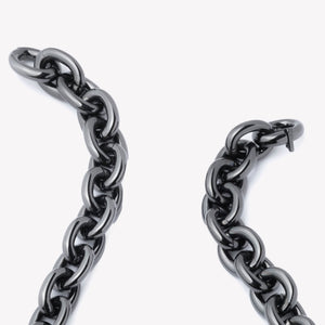 PAVÉ CABLE LINK NECKLACE