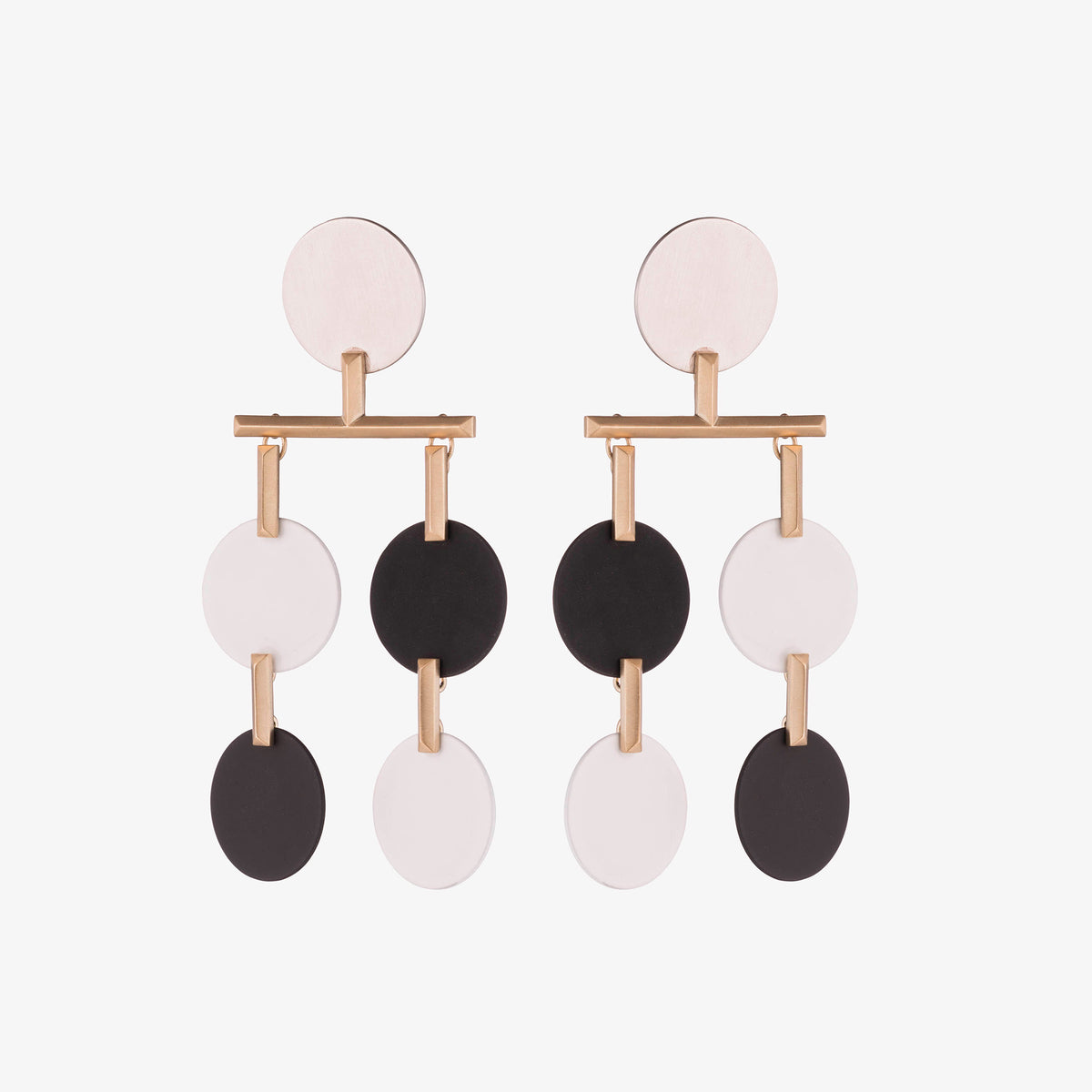 TOKEN CHANDELIER EARRINGS
