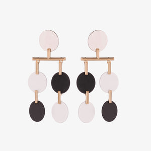 TOKEN CHANDELIER EARRINGS