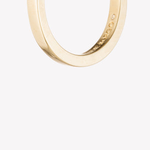 CUBE HOOP EARRINGS  |  1"