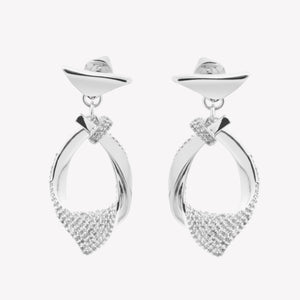 PAVÉ KERCHIEF EARRINGS