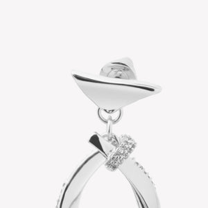 PAVÉ KERCHIEF EARRINGS