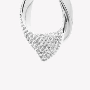 PAVÉ KERCHIEF EARRINGS