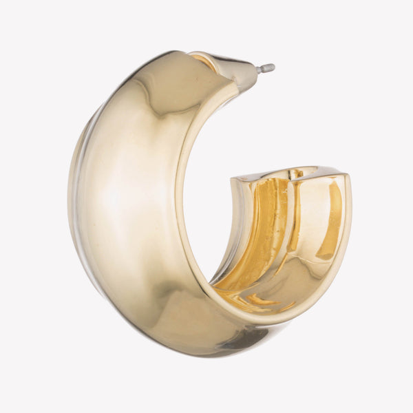 RIPPLE HOOP EARRINGS