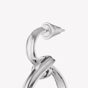 CURLED HOOP EARRINGS