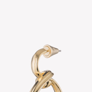 CURLED HOOP EARRINGS