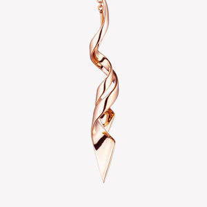 SPIRALED RIBBON EARRINGS