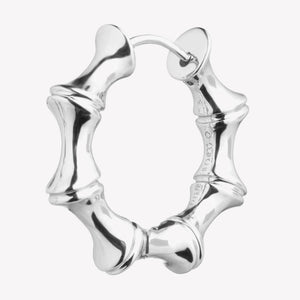BAMBÙ HOOP EARRINGS | 1"