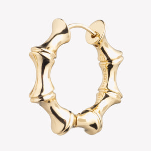 BAMBÙ HOOP EARRINGS | 1"