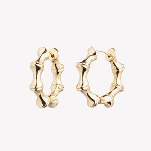 Bambù HOOP EARRINGS | 1"