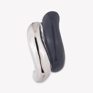 CLOISONNÉ TORSADE STUD EARRINGS