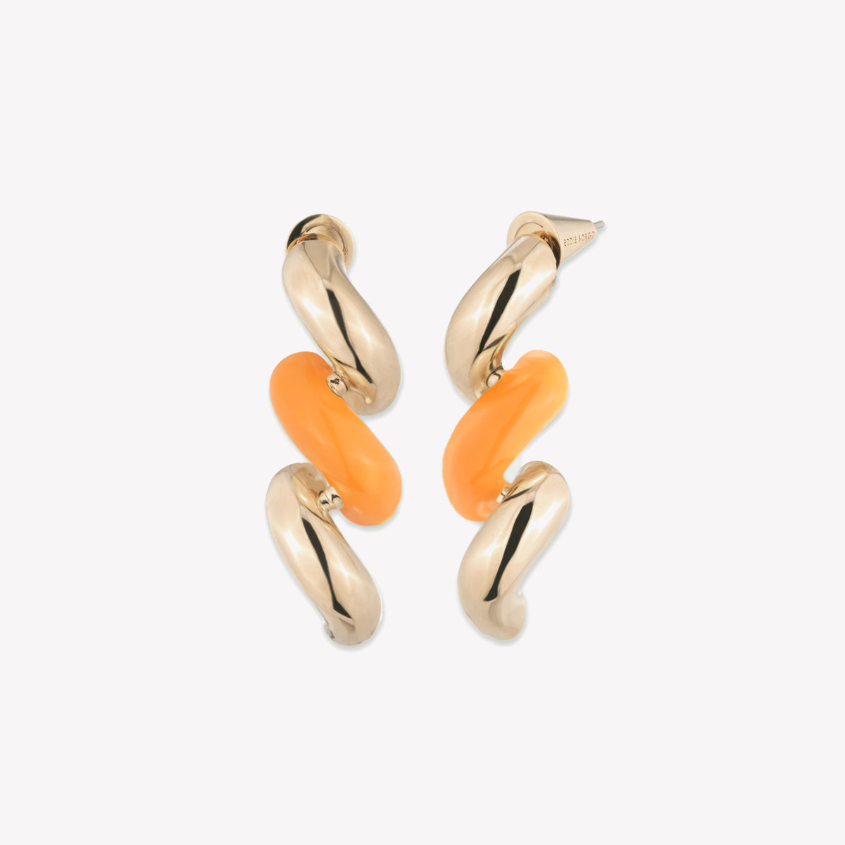 CLOISONNÉ TORSADE DROP EARRINGS