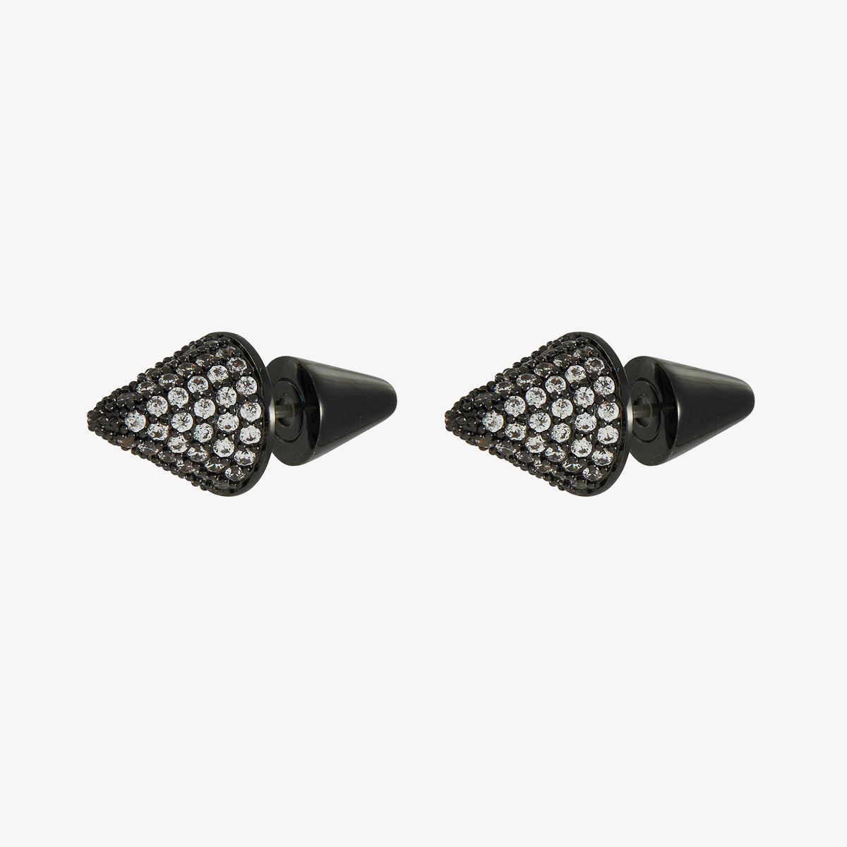 PAVÉ CONE STUD EARRINGS