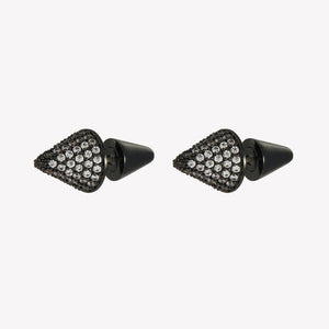 PAVÉ CONE STUD EARRINGS