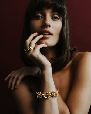 LARGE BAMBÙ LINK BRACELET