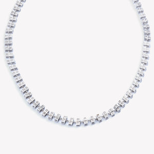 PAVÉ CUBE NECKLACE